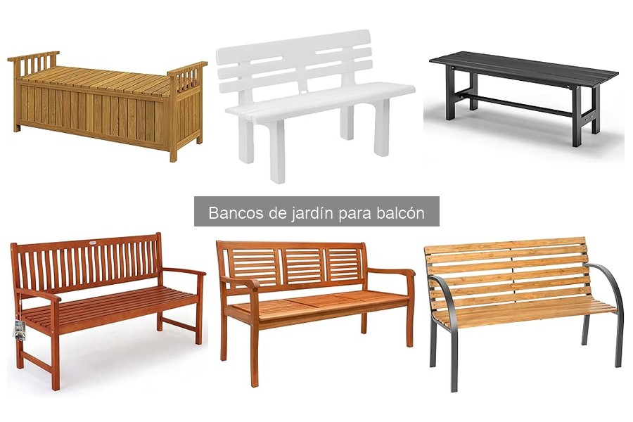 Ventajas de un banco de jardín en tu balcón