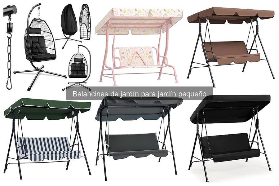 Ventajas de usar balancines en jardines pequeños para relax