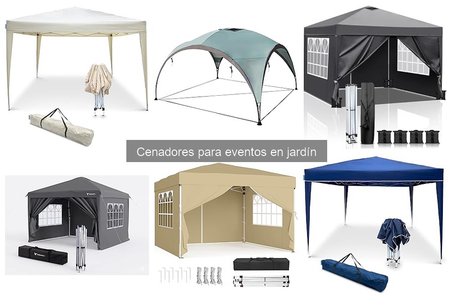 Ventajas de usar cenadores para eventos en jardín