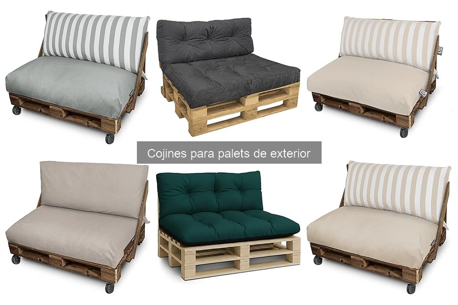 Ventajas de usar cojines para palets de exterior