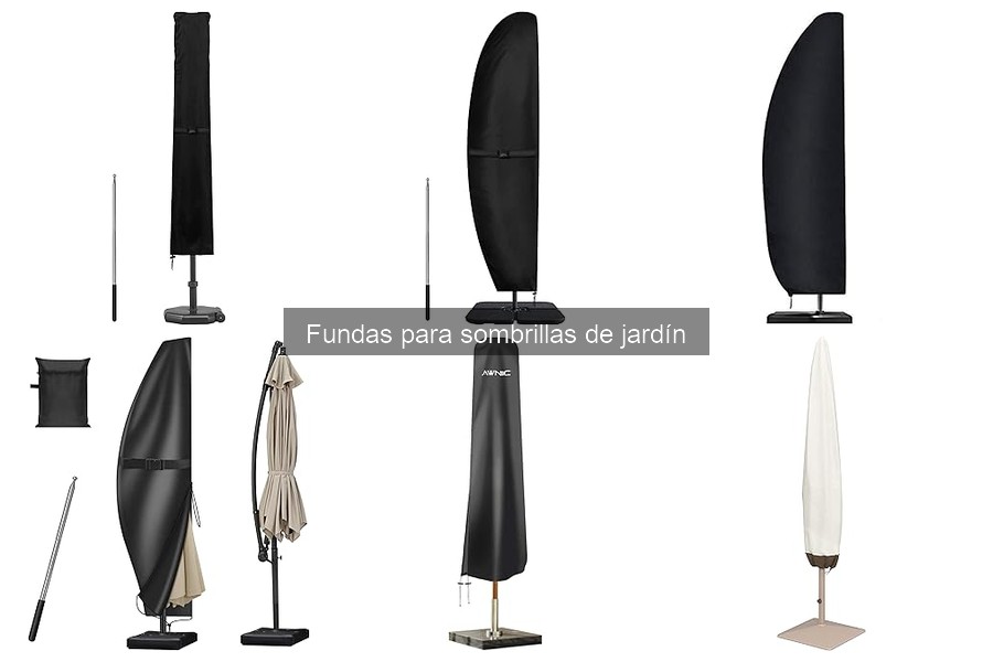 Ventajas de usar fundas para sombrillas de jardín