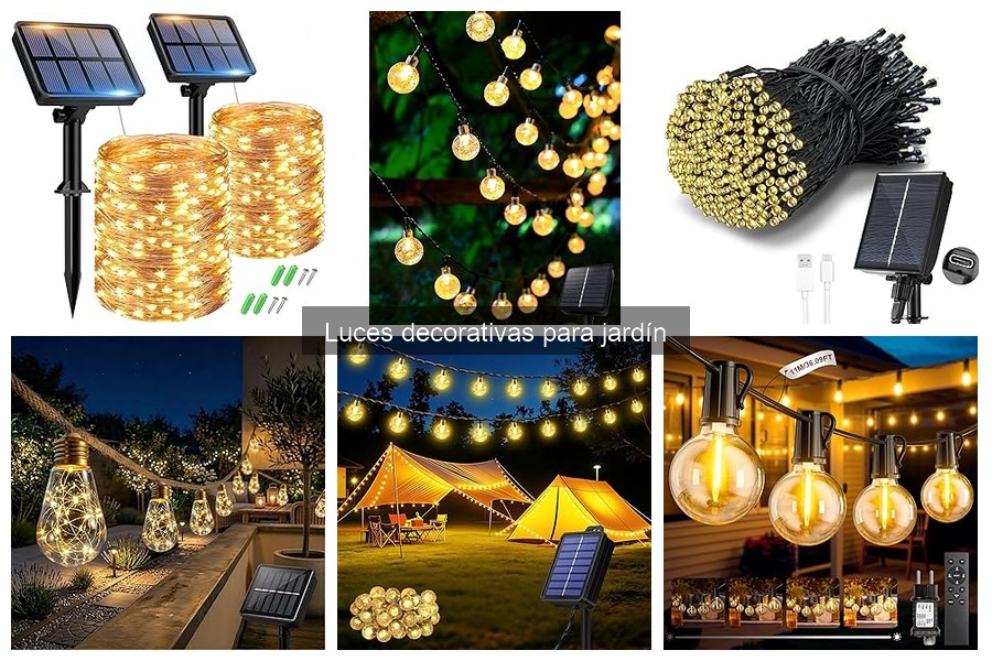 Ventajas de Usar Luces Decorativas en el Jardín