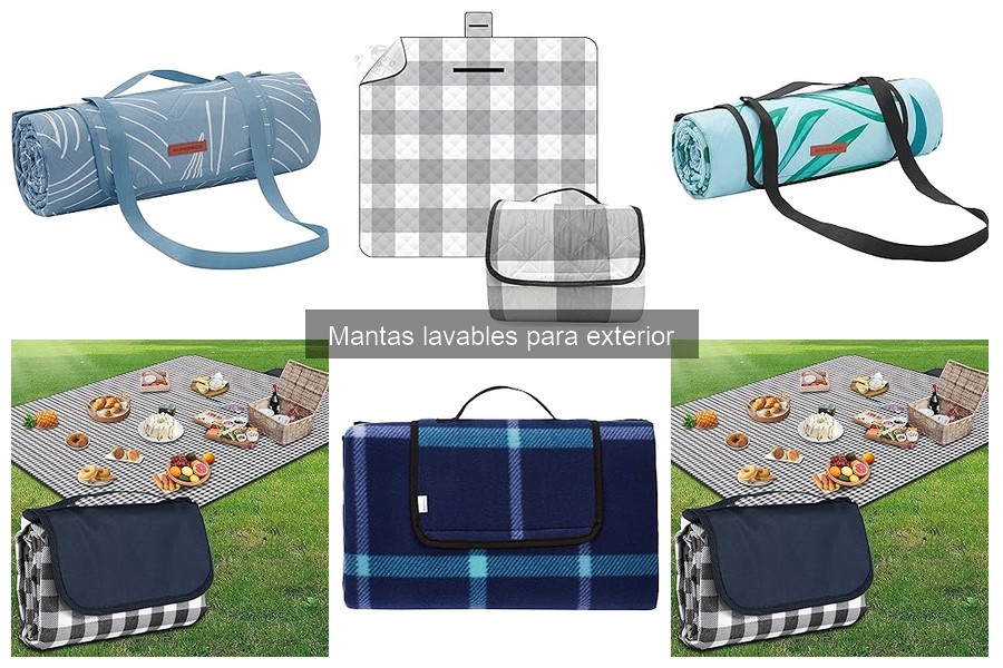 Ventajas de usar mantas lavables para exterior