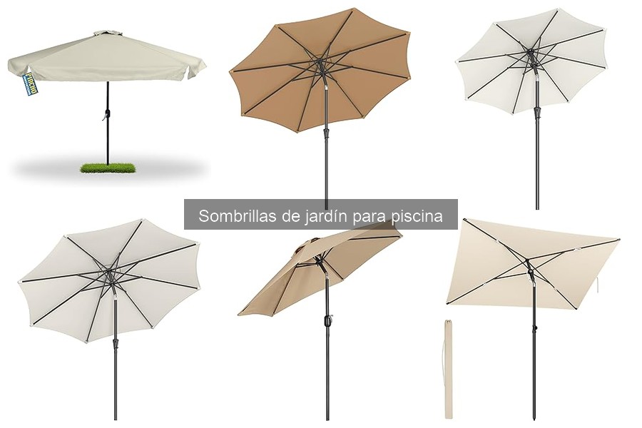 Ventajas de usar sombrillas en la piscina para protegerte