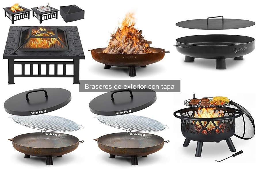 Ventajas de usar un brasero de exterior con tapa