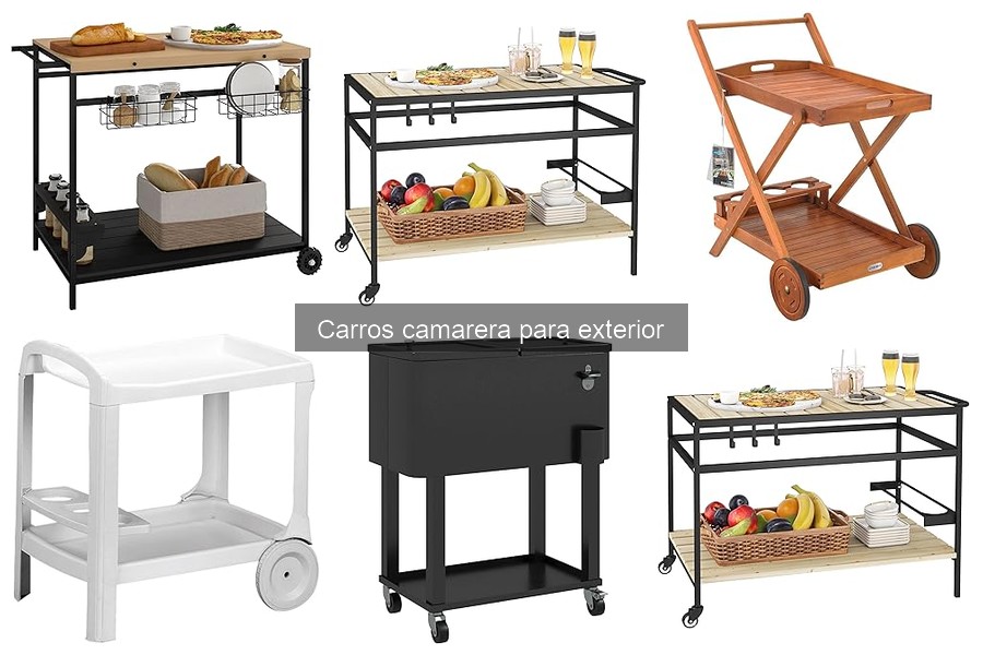 Ventajas de usar un carro camarera para exterior
