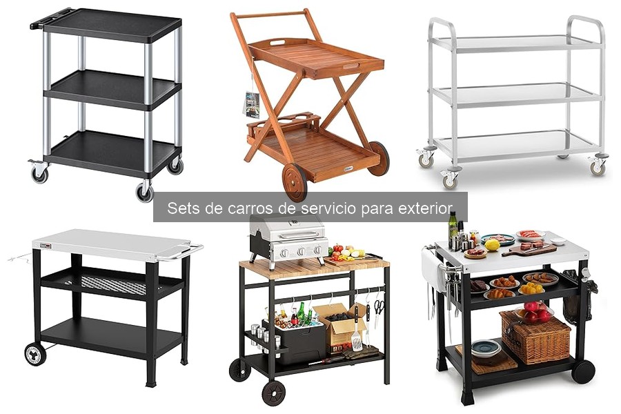 Ventajas de utilizar un carro de servicio para exterior