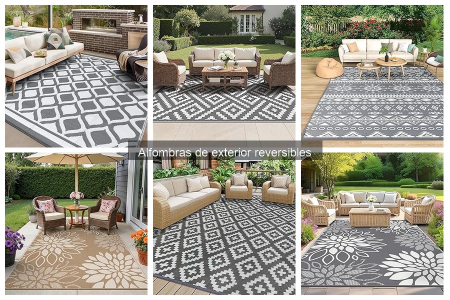 Ventajas y desventajas de alfombras de exterior reversibles