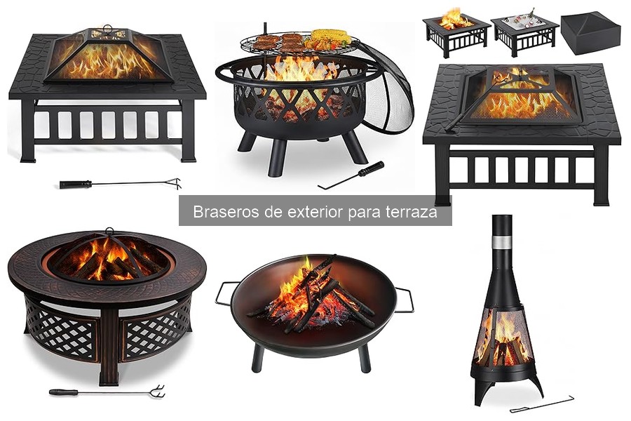 Ventajas y desventajas de braseros de exterior para terraza