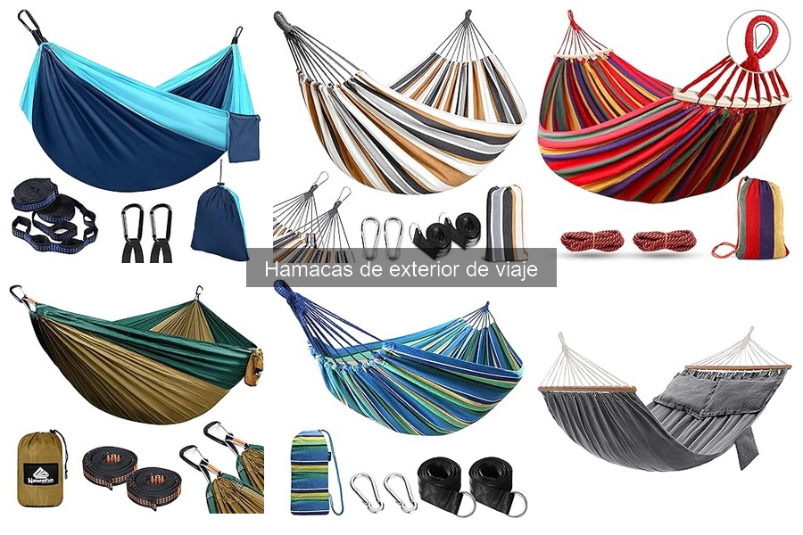Ventajas y desventajas de hamacas de exterior de viaje