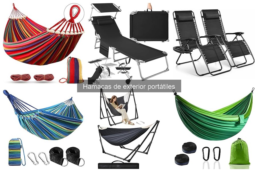 Ventajas y desventajas de hamacas de exterior portátiles