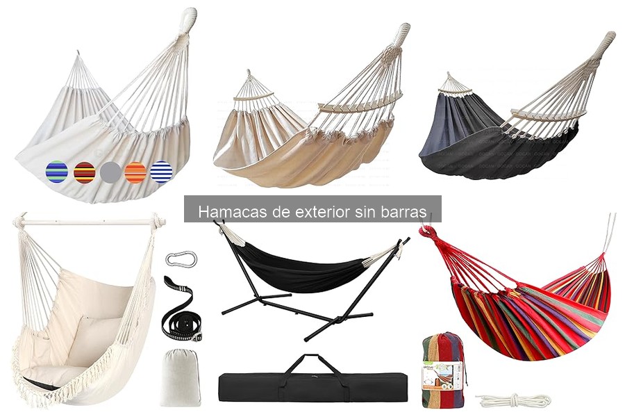 Ventajas y desventajas de hamacas de exterior sin barras