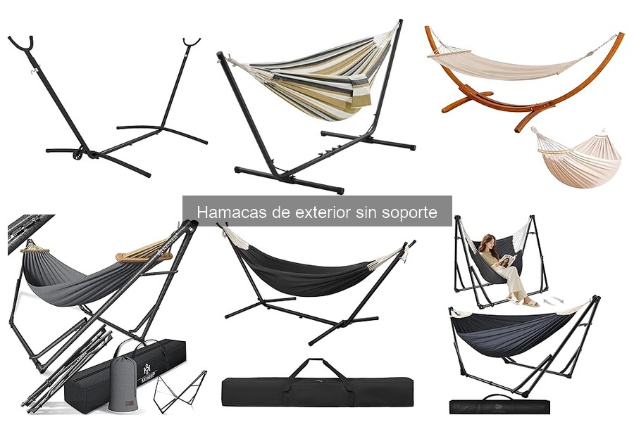 Ventajas y desventajas de hamacas de exterior sin soporte