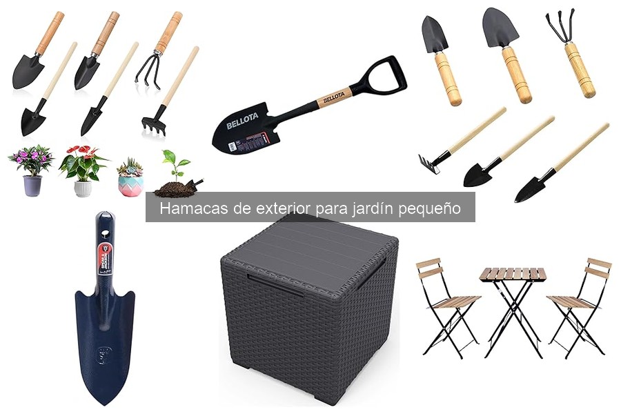 ** Ventajas y desventajas de hamacas en jardines pequeños