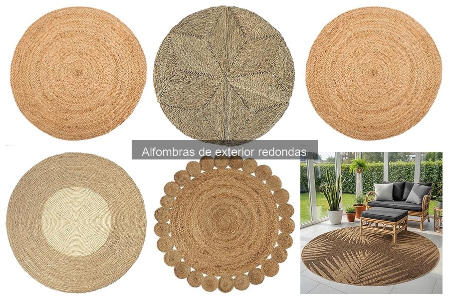 Ventajas y Desventajas de las Alfombras de Exterior Redondas