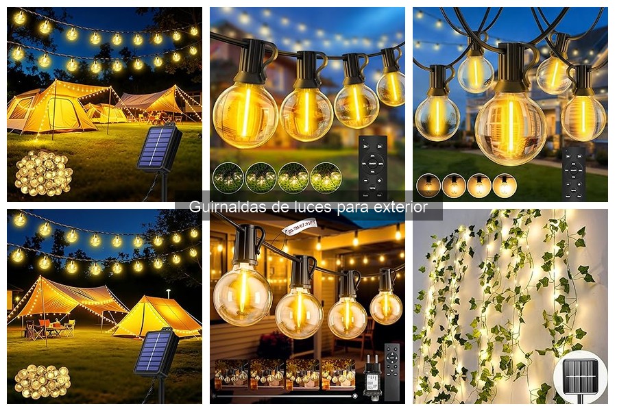 Ventajas y desventajas de las guirnaldas de luces para exterior