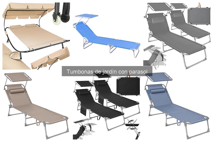 Ventajas y Desventajas de las Tumbonas de Jardín con Parasol