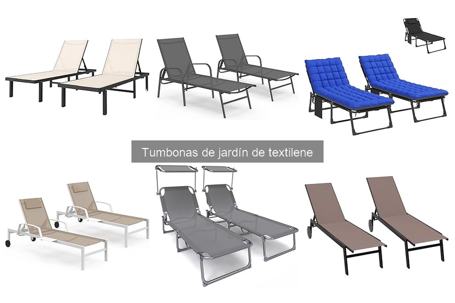Ventajas y desventajas de las tumbonas de textilene