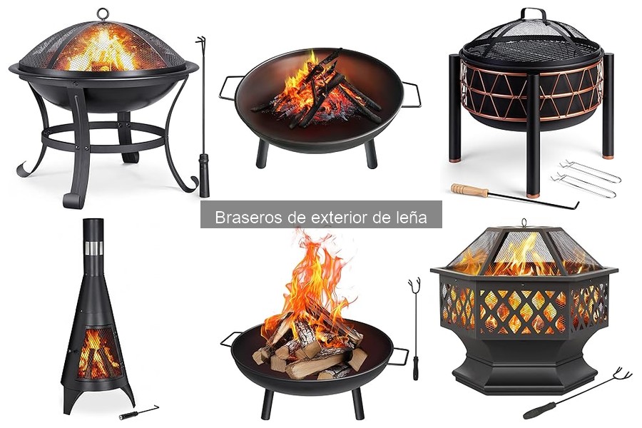 Ventajas y desventajas de los braseros de leña de exterior