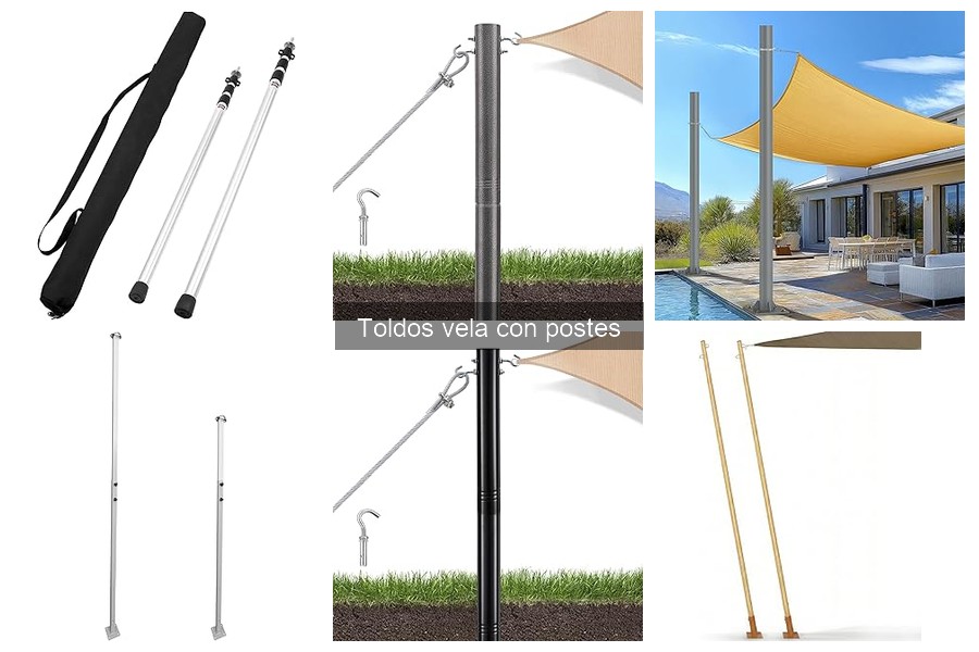 Ventajas y desventajas de los toldos vela con postes