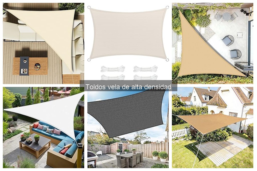 Ventajas y desventajas de los toldos vela de alta densidad