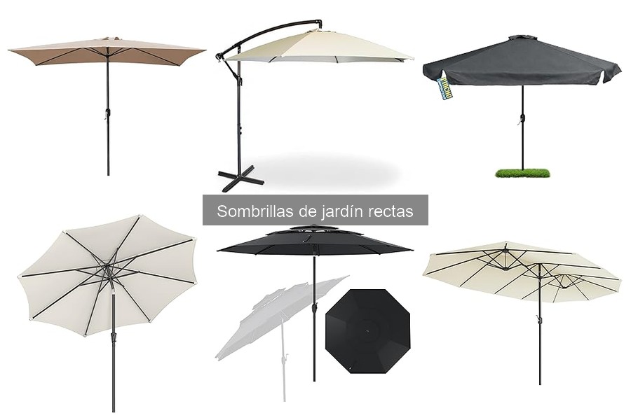 Ventajas y Desventajas de Sombrillas de Jardín Rectas